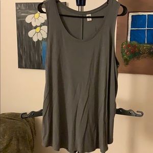 Old Navy Slate Blue Swing Tank